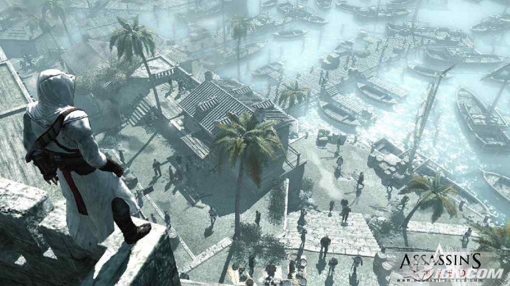 assassins creed 20070822012021815 1024x576 Os grandes acrobatas do videogame   Curiosidades