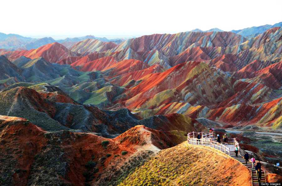 Colorful Danxia Landform