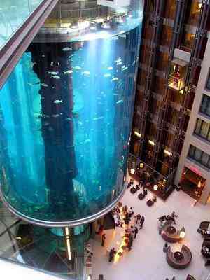 AQUADOM - um aquário grande pra dedéu! aquarium | Incrível | alemanha, aquário, gigante
