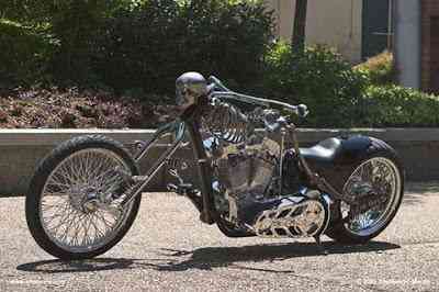 Moto chopper esqueleto john farr skeleton bike | Arte | design, moto