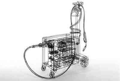 Wireframe de verdade schweissen | Arte | 3d, Arte, escultura, incrível, wire frame