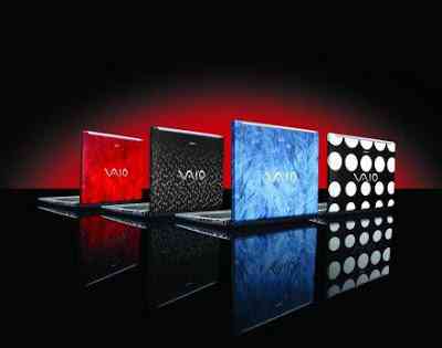 Sony Vaio, o PAPAGAIO - O notebook EMO Sony Vaio: Aposta nas cores