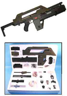 Pulse Rifle - Aprenda a fazer o seu GP132 | Arte | armas, design, papercraft