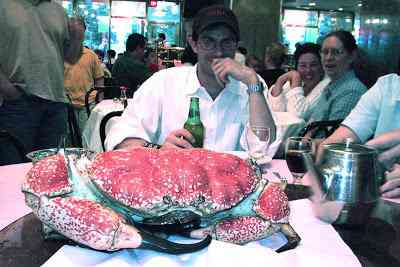 Patinha de caranguejo web guy with a giant crab | Incrível | nojento, Textos