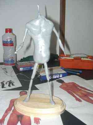Um boneco em 24 horas - O homem planta CIMG2578 | Arte | Arte, bonecos, concept, dicas, escultura