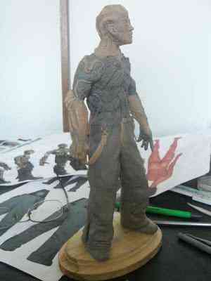Um boneco em 24 horas - O homem planta CIMG2619 | Arte | Arte, bonecos, concept, dicas, escultura