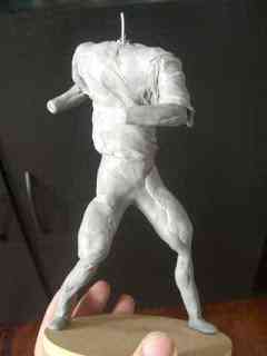 Projeto Boneco do John Locke - LOST - parte 4 CIMG2970 | Arte | bonecos, dicas, escultura, Lost