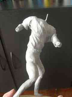 Projeto Boneco do John Locke - LOST - parte 4 CIMG2972 | Arte | bonecos, dicas, escultura, Lost
