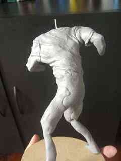 Projeto Boneco do John Locke - LOST - parte 4 CIMG2973 | Arte | bonecos, dicas, escultura, Lost