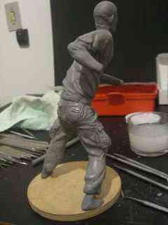 Projeto Boneco do John Locke - LOST - parte 4 CIMG2978 | Arte | bonecos, dicas, escultura, Lost