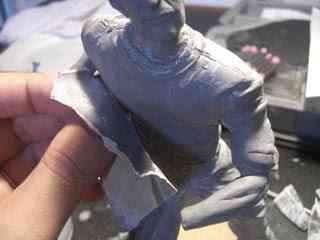 Projeto Boneco do John Locke - LOST - parte 6 CIMG3007 | Arte | dicas, escultura, Lost, mundo gump