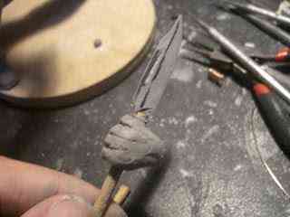 Projeto Boneco do John Locke - LOST - parte 6 CIMG3018 | Arte | dicas, escultura, Lost, mundo gump