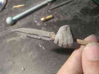 Projeto Boneco do John Locke - LOST - parte 6 CIMG3019 | Arte | dicas, escultura, Lost, mundo gump