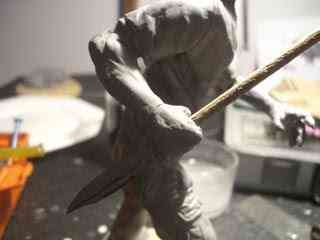 Projeto Boneco do John Locke - LOST - parte 6 CIMG3021 | Arte | dicas, escultura, Lost, mundo gump