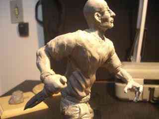 Projeto Boneco do John Locke - LOST - parte 6 CIMG3043 | Arte | dicas, escultura, Lost, mundo gump