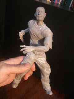 Projeto Boneco do John Locke - LOST - parte 7 CIMG3053 | Arte | bonecos, dicas, escultura, Lost