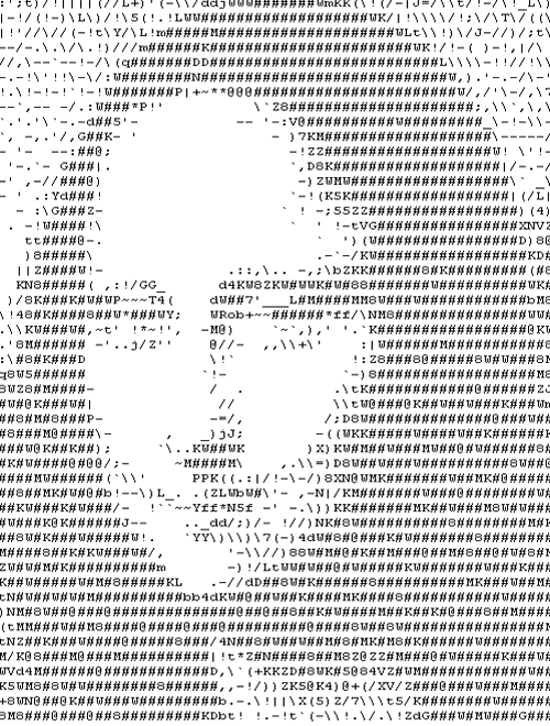 Mona Lisa remake ASCII Mona | Arte | absurdo, Arte, arte digital, bizarrice, bizarro, curioso, incível, incrível, post em destaque