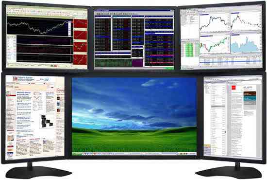 Super monitor de LCD permite um monte de telas supermonitor | Incrível | incrível, monitores