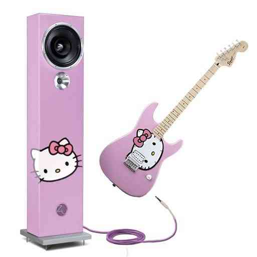 Dez produtos bizarros da Hello Kitty hello kitty guitar fender amp | Curiosidades | boneca, curioso, estranho