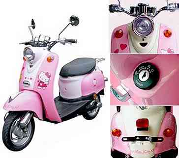 Dez produtos bizarros da Hello Kitty hello kitty scooter | Curiosidades | boneca, curioso, estranho
