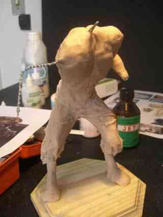 Boneco - Lobisomem Sinistro parte II lob10 | Arte | Arte, boneco, bonecos, curioso, dicas, escultura, incrível, lobisomem