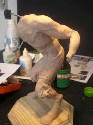 Boneco - Lobisomem Sinistro parte II lob11 | Arte | Arte, boneco, bonecos, curioso, dicas, escultura, incrível, lobisomem