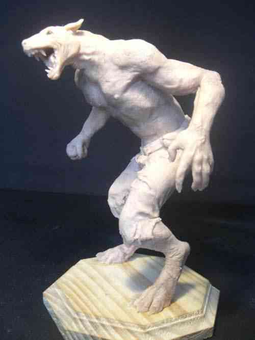 Boneco - Lobisomem Sinistro parte II lob44 | Arte | Arte, boneco, bonecos, curioso, dicas, escultura, incrível, lobisomem