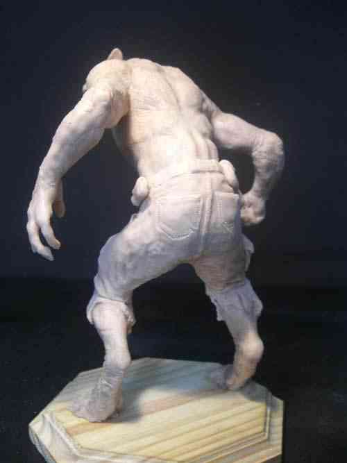 Boneco - Lobisomem Sinistro parte II lob45 | Arte | Arte, boneco, bonecos, curioso, dicas, escultura, incrível, lobisomem
