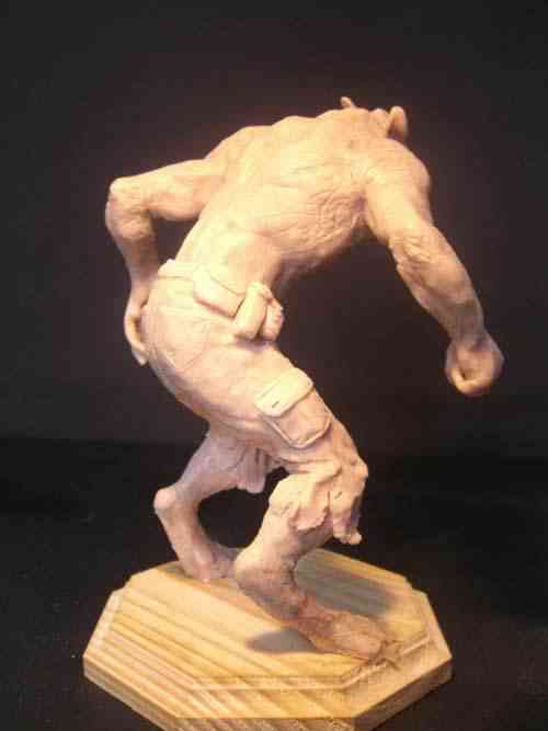 Boneco - Lobisomem Sinistro parte II lob46 | Arte | Arte, boneco, bonecos, curioso, dicas, escultura, incrível, lobisomem