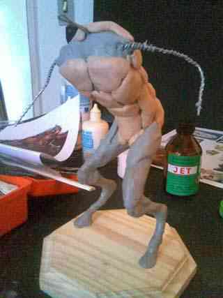 Boneco - Lobisomem Sinistro parte II lob6 | Arte | Arte, boneco, bonecos, curioso, dicas, escultura, incrível, lobisomem