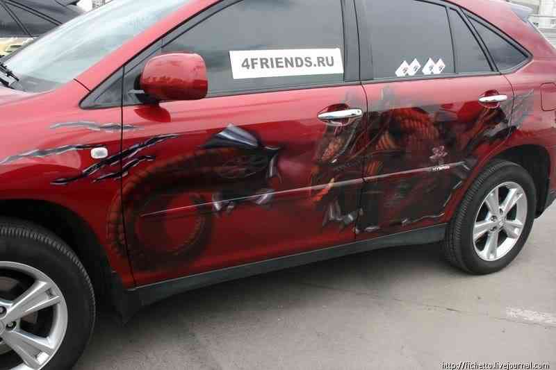 Pinturas automotivas inacreditáveis 015 aero 2008 | Curiosidades | Arte, carro, carros, curioso, incrível, Uncategorized