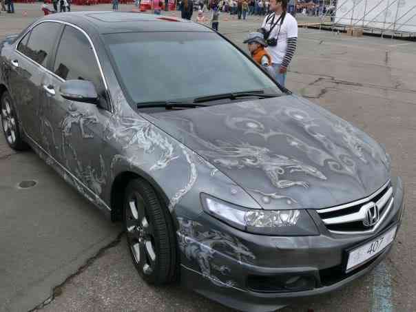 Pinturas automotivas inacreditáveis 037 aero 2008 | Curiosidades | Arte, carro, carros, curioso, incrível, Uncategorized