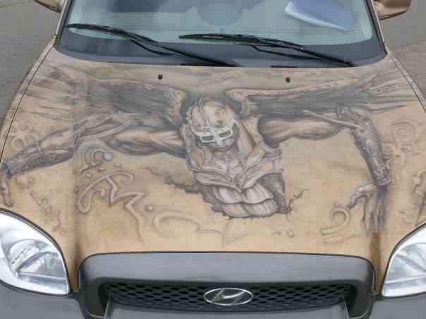 Pinturas automotivas inacreditáveis 044 aero 2008 | Curiosidades | Arte, carro, carros, curioso, incrível, Uncategorized