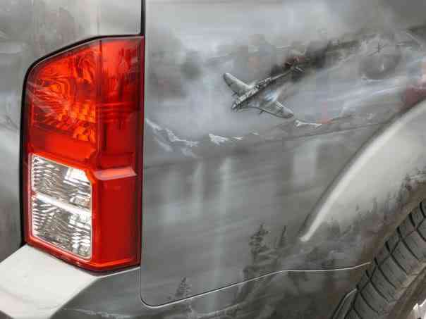 Pinturas automotivas inacreditáveis 046 aero 2008 | Curiosidades | Arte, carro, carros, curioso, incrível, Uncategorized