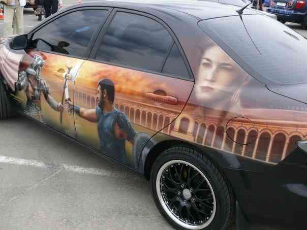 Pinturas automotivas inacreditáveis 048 aero 2008 | Curiosidades | Arte, carro, carros, curioso, incrível, Uncategorized