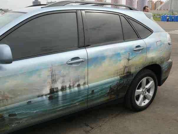 Pinturas automotivas inacreditáveis 054 aero 2008 | Curiosidades | Arte, carro, carros, curioso, incrível, Uncategorized