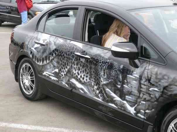 Pinturas automotivas inacreditáveis 073 aero 2008 | Curiosidades | Arte, carro, carros, curioso, incrível, Uncategorized