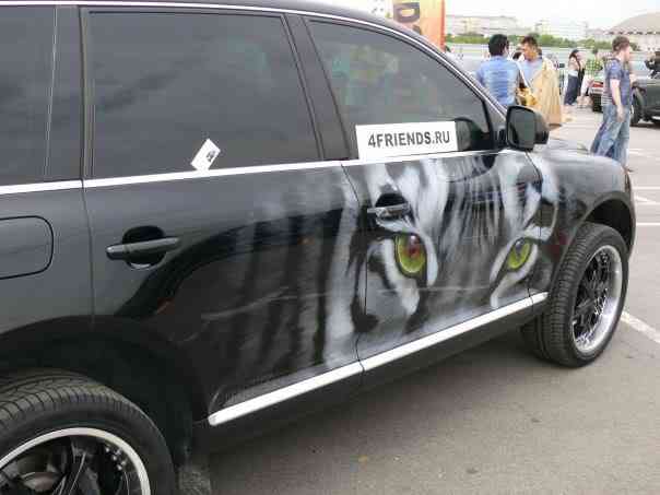 Pinturas automotivas inacreditáveis 078 aero 2008 | Curiosidades | Arte, carro, carros, curioso, incrível, Uncategorized