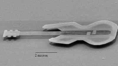 A menor guitarra do mundo nanoguitar | Bizarro | bizarro, curioso, guitarra, incrível, miniatura, music, nano, Tecnologia