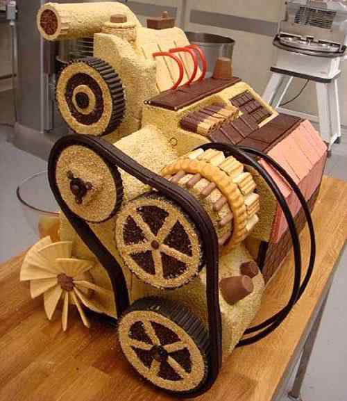 Bolo para viciado em Star Wars e outros bolos bizarros 02 bakeacar 63665 | Arte | Arte, bizarro, curioso, escultura, estranho, incrível, maluco
