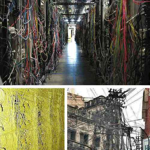 Cabos, fios, rede e bagunça CableJob9 | Bizarro | absurdo, bizarro, cabeamento, cabos, curioso, fios, incrível, rede, sinistro, Tecnologia