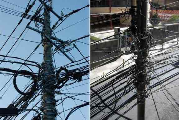 Cabos, fios, rede e bagunça WiringNightmare11 | Bizarro | absurdo, bizarro, cabeamento, cabos, curioso, fios, incrível, rede, sinistro, Tecnologia