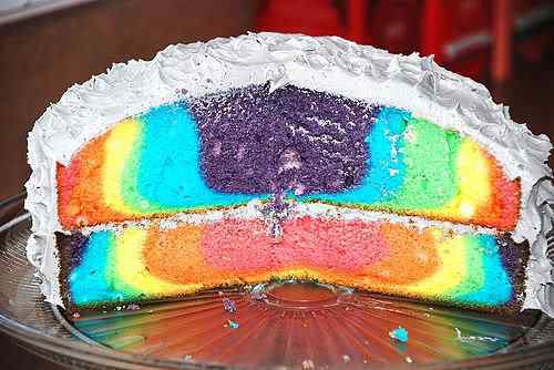 Bolo para viciado em Star Wars e outros bolos bizarros make rainbow cake | Arte | Arte, bizarro, curioso, escultura, estranho, incrível, maluco