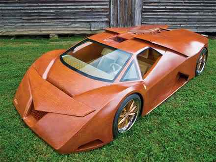 Coisas incríveis feitas de madeira 0901 01 zwooden supercarfront three | Arte | Arte, curioso, incrível, madeira, marcenaria
