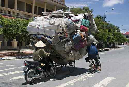 A arte de transportar 401726517 65530c27e8 | Animais | bicicleta, bizarrice, bizarro, carga, china, curioso, índia, maluco, moto, pesado