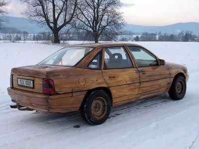 Coisas incríveis feitas de madeira Pics Wooden Opel Vektra 3 | Arte | Arte, curioso, incrível, madeira, marcenaria
