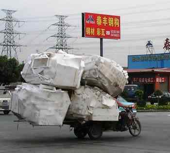 A arte de transportar overloading2 700887 | Animais | bicicleta, bizarrice, bizarro, carga, china, curioso, índia, maluco, moto, pesado