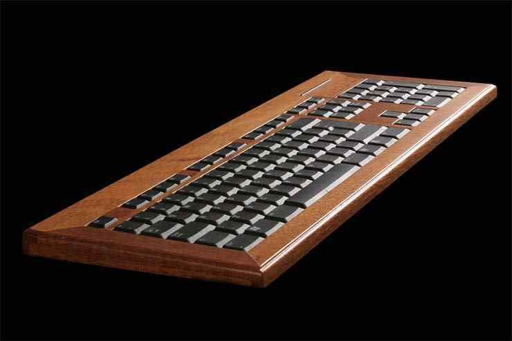 Coisas incríveis feitas de madeira teclado | Arte | Arte, curioso, incrível, madeira, marcenaria