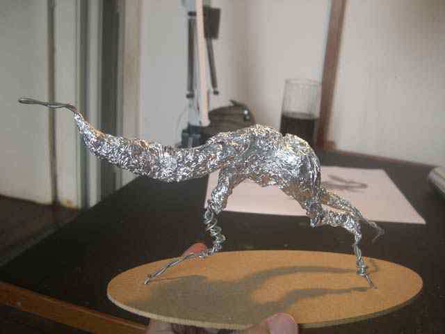 Aqua Rex - Parte 1 - Esqueleto CIMG0478 | Arte | Arte, bizarro, curioso, design conceitual, dinossauro, esculpindo, escultura, monstro, polyclay