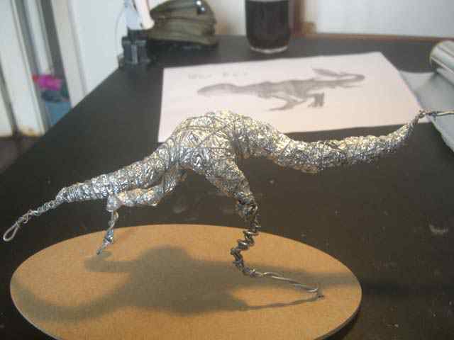 Aqua Rex - Parte 1 - Esqueleto CIMG0480 | Arte | Arte, bizarro, curioso, design conceitual, dinossauro, esculpindo, escultura, monstro, polyclay